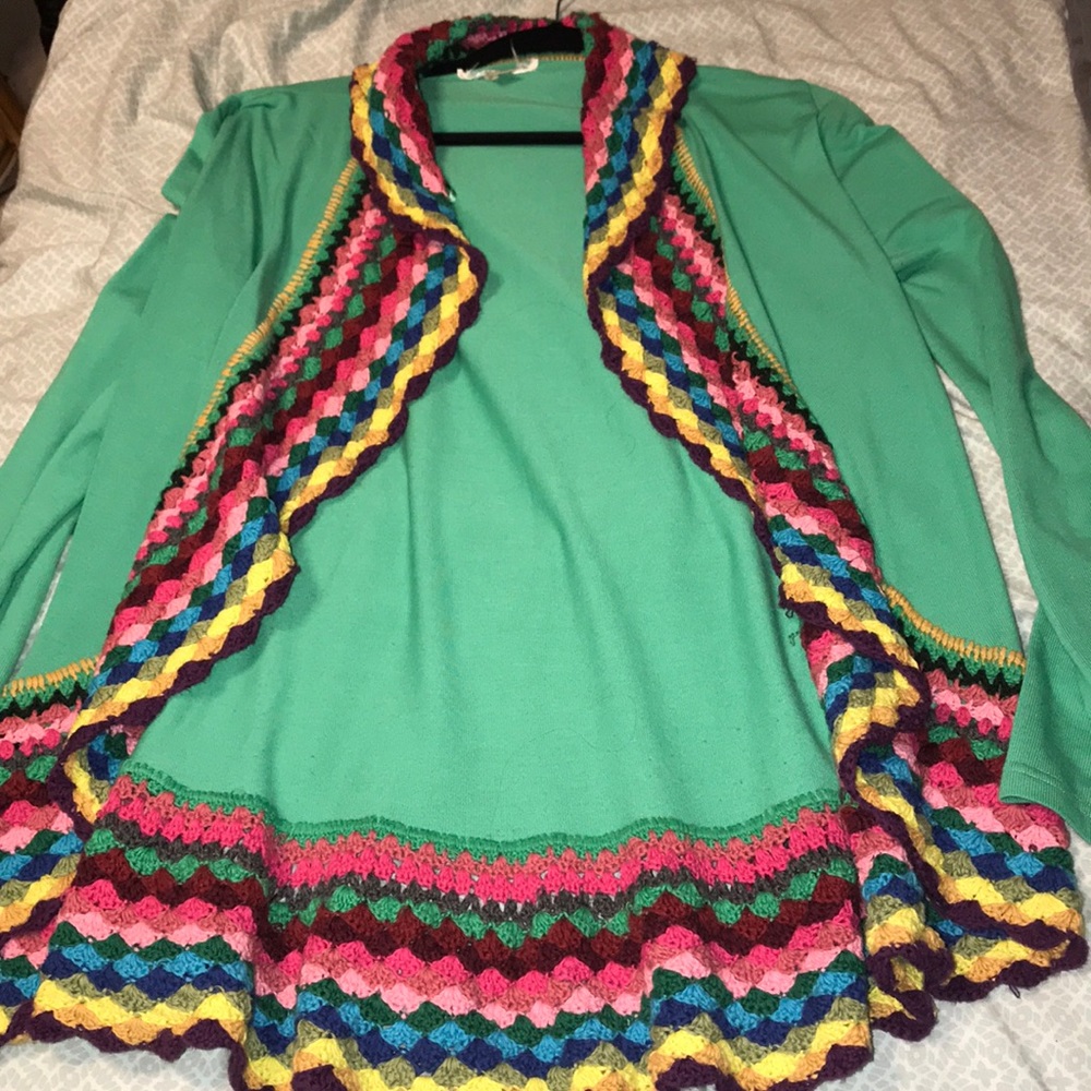 Colorful cardigan